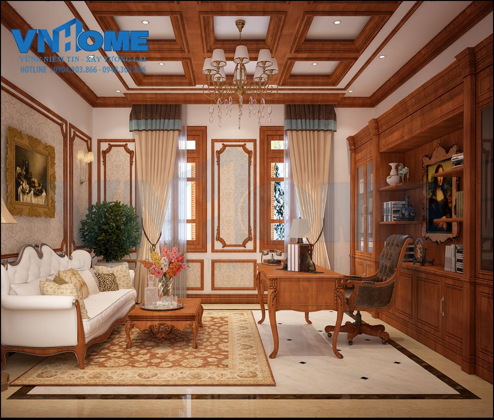 Nội thất phòng sinh hoạt chung đẹp và sang trọng-vnh pshc 0001
