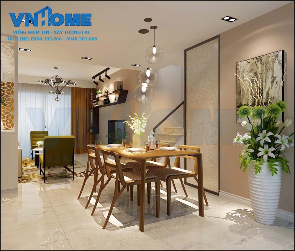6 mẫu thiết kế phòng bếp ăn hiện đại đẹp nhất năm 2018-VNH NTPK 0006