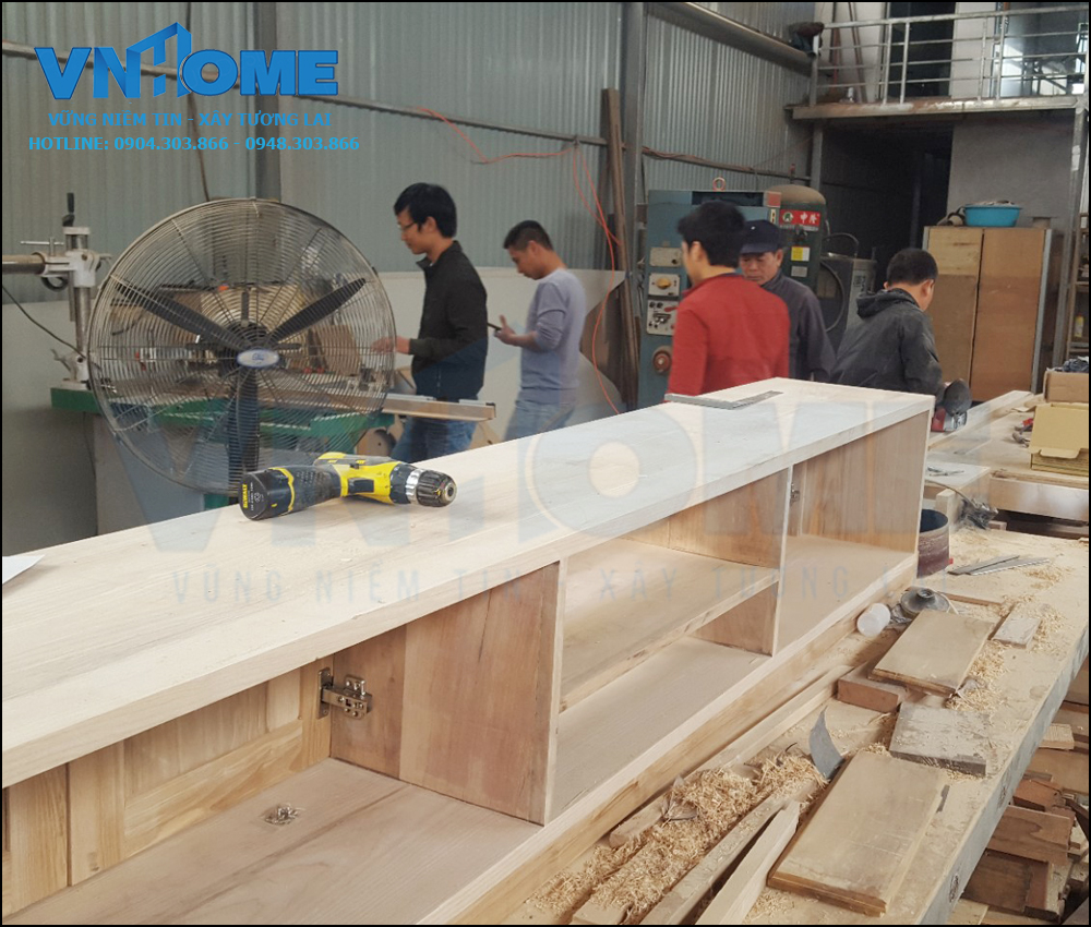 Xưởng sản xuất đồ gỗ nội thất chất lượng ở Hải Phòng