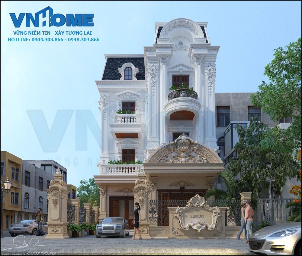 Biệt thự cổ điển - VNH BTCD 0001