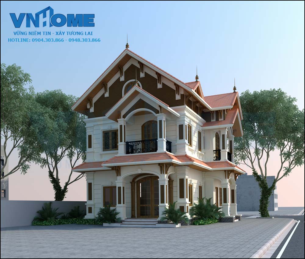 Biệt thự tân cổ điển - VNH BTTCD 0001