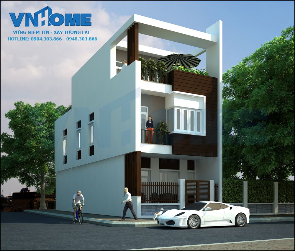 Ngỡ ngàng trước những mẫu thiết kế nhà lô đẹp hiện đại