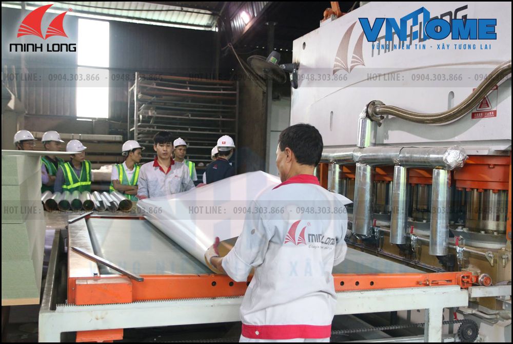 kiến trúc vnhome thăm nhà máy sản xuất gỗ minh long