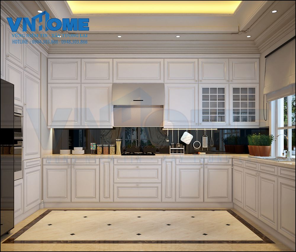 Thiết kế nội thất phòng bếp đẹp