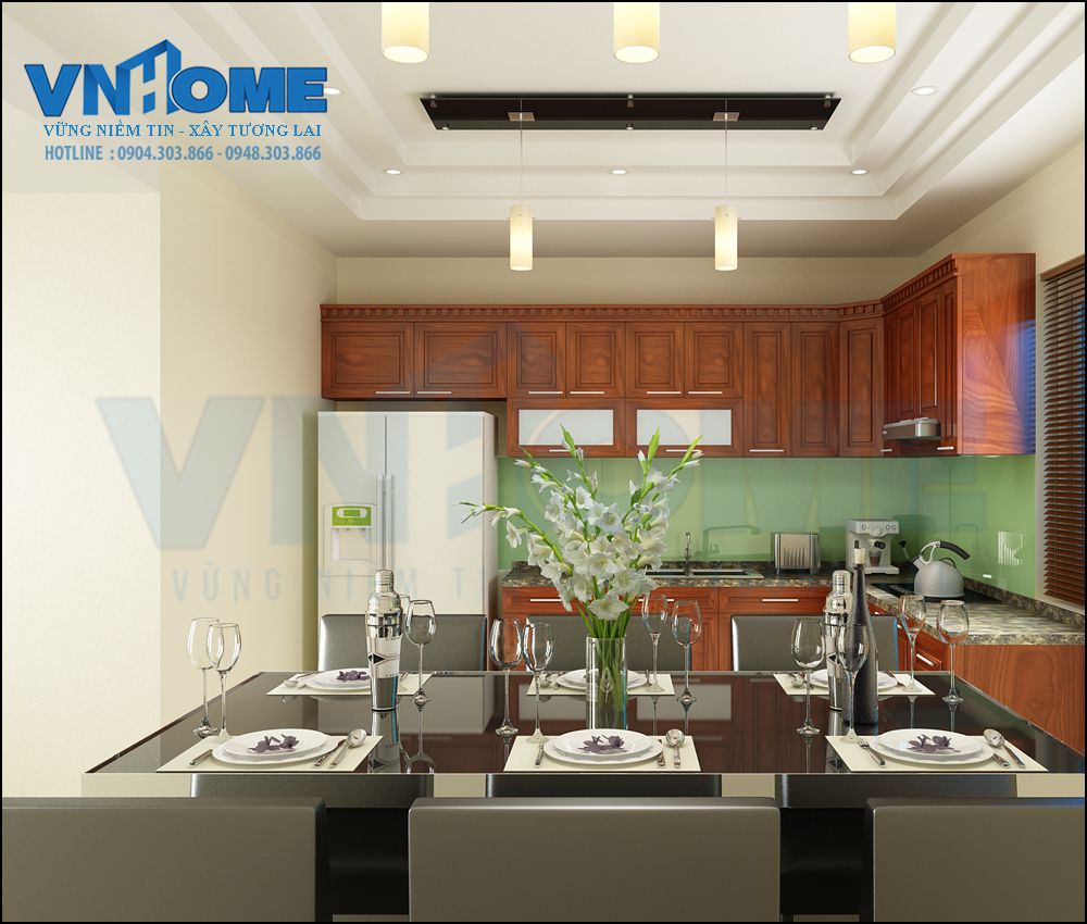Thiết kế nội thất phòng bếp đẹp
