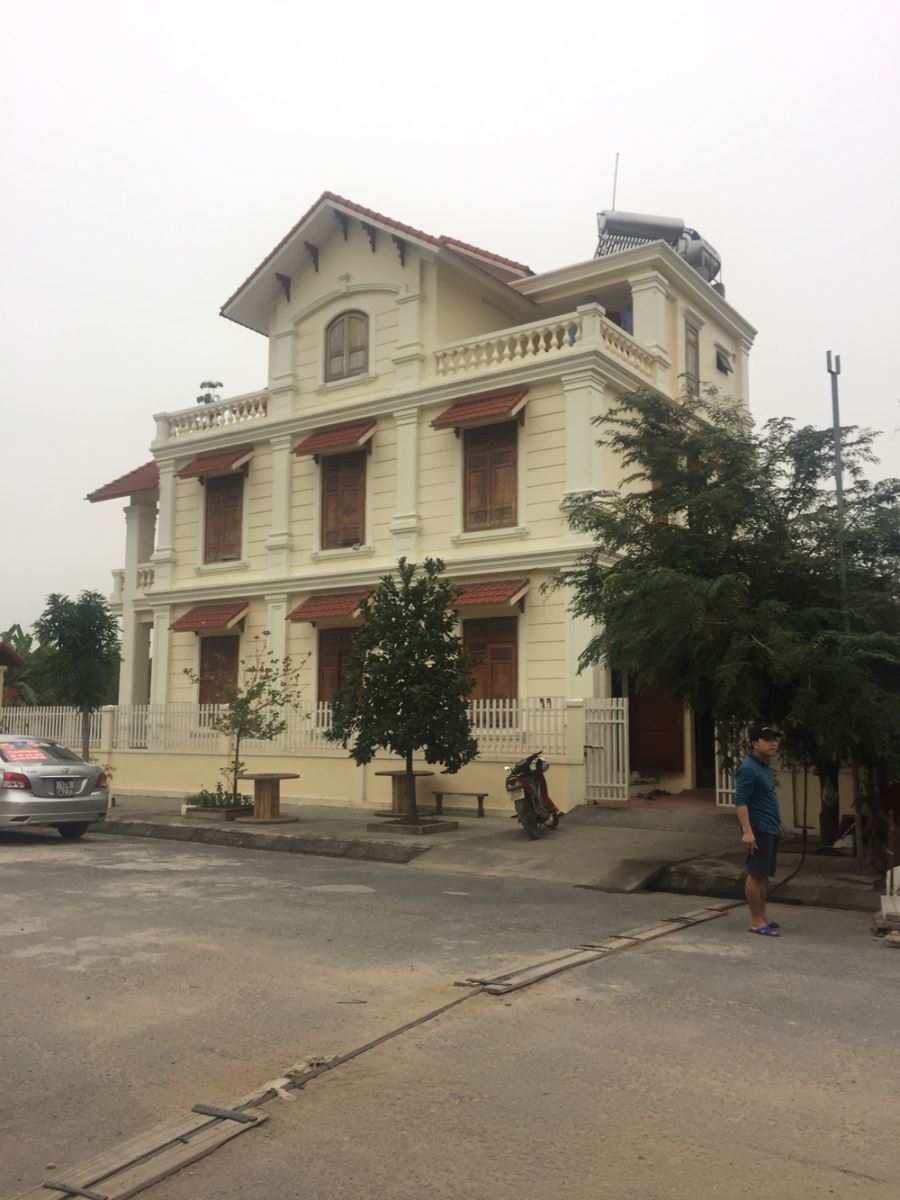 Chiêm ngưỡng mẫu thiết kế biệt thự tân cổ điển 3 tầng mái thái tại Hải Phòng 4