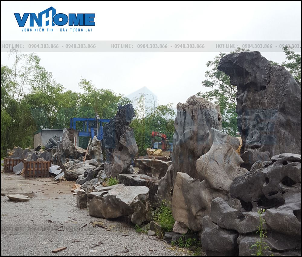 thiết kế thi công hòn non bộ đẹp tại Hải Phòng