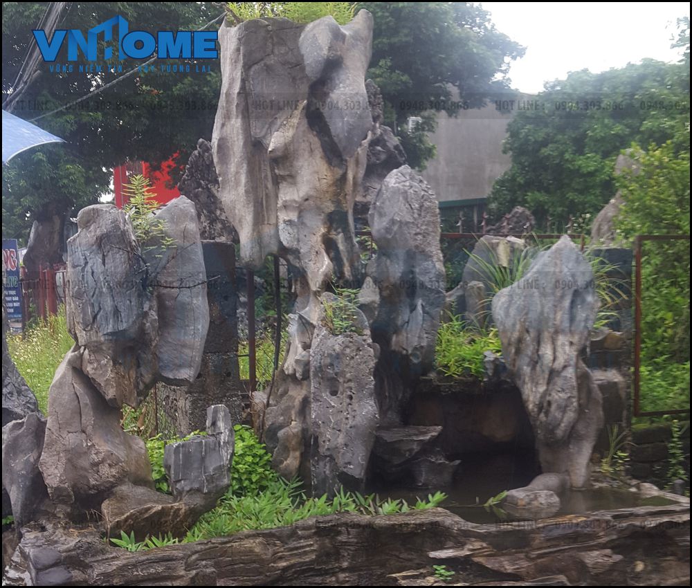thiết kế thi công hòn non bộ đẹp tại Hải Phòng