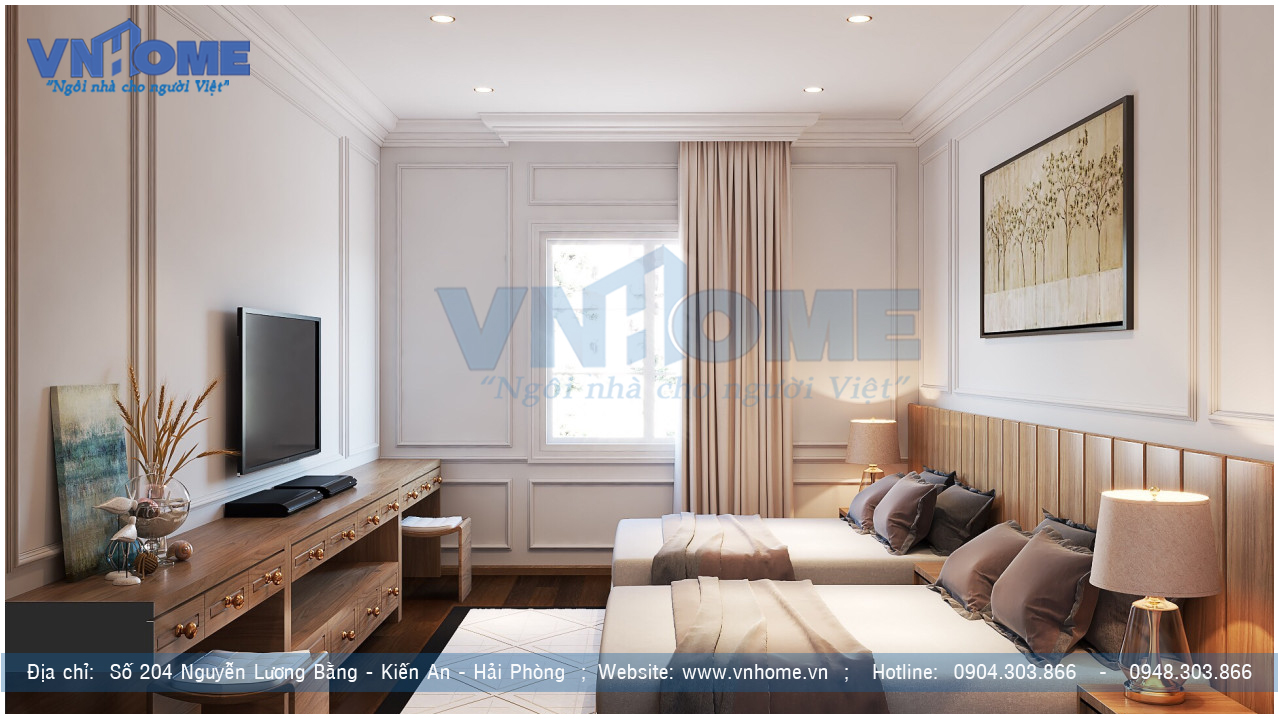 Hồ sơ thiết kế nội thất khách sạn 3 sao tân cổ điển 8