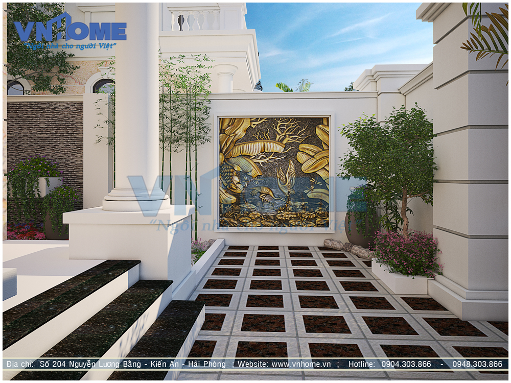 Mẫu thiết kế biệt thự song lập Monaco Vinhomes Imperia Hải Phòng 7