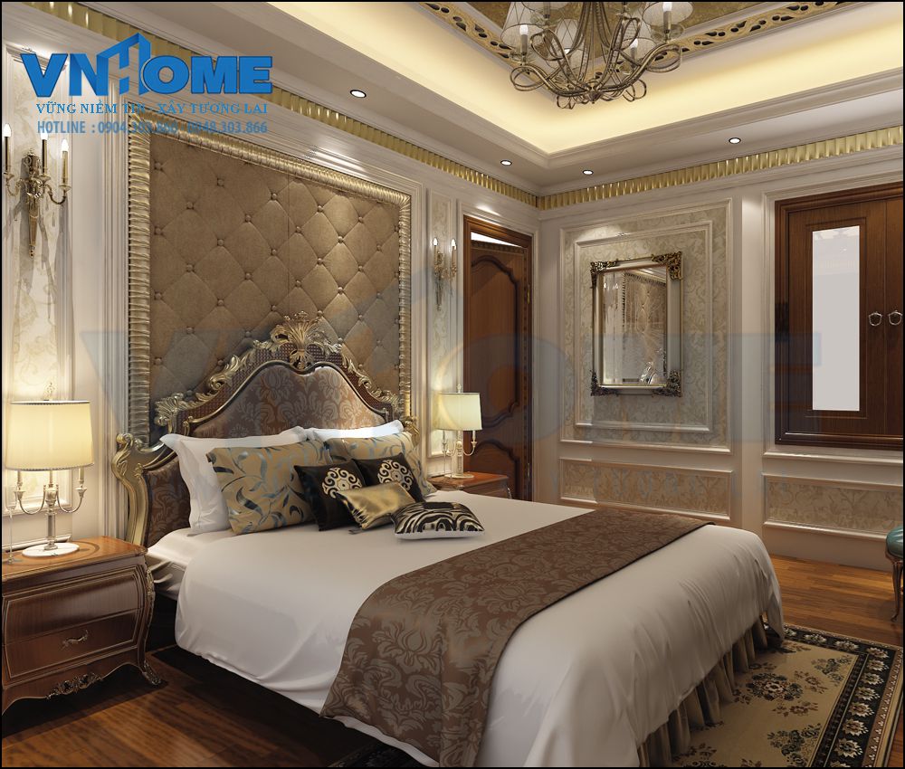 mẫu thiết kế nội thất tân cổ điển đẹp và sang trọng