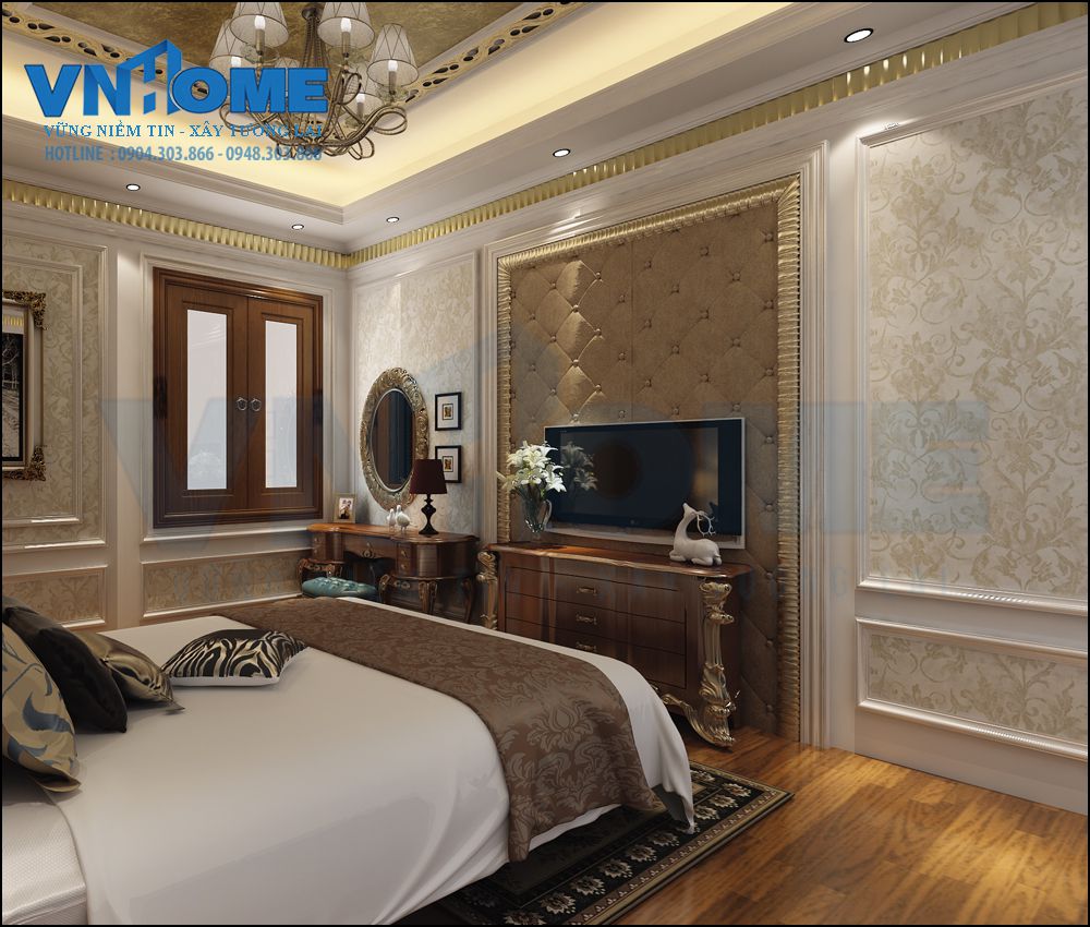 mẫu thiết kế nội thất tân cổ điển đẹp và sang trọng
