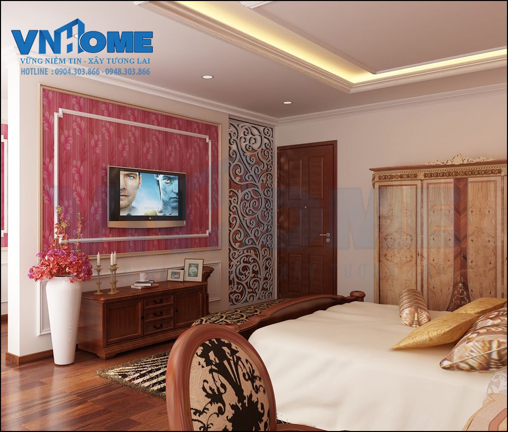 mẫu thiết kế nội thất tân cổ điển đẹp và sang trọng