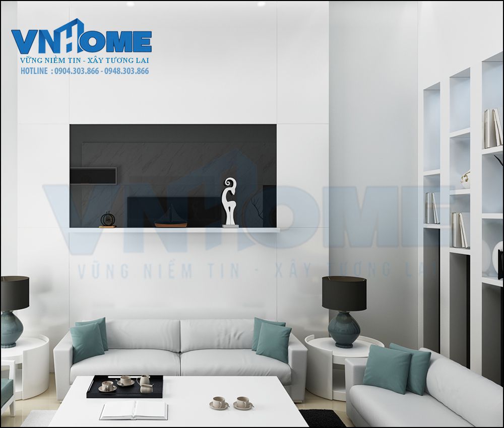 Thiết kế nội thất phòng khách hiện đại đẹp và sang trọng