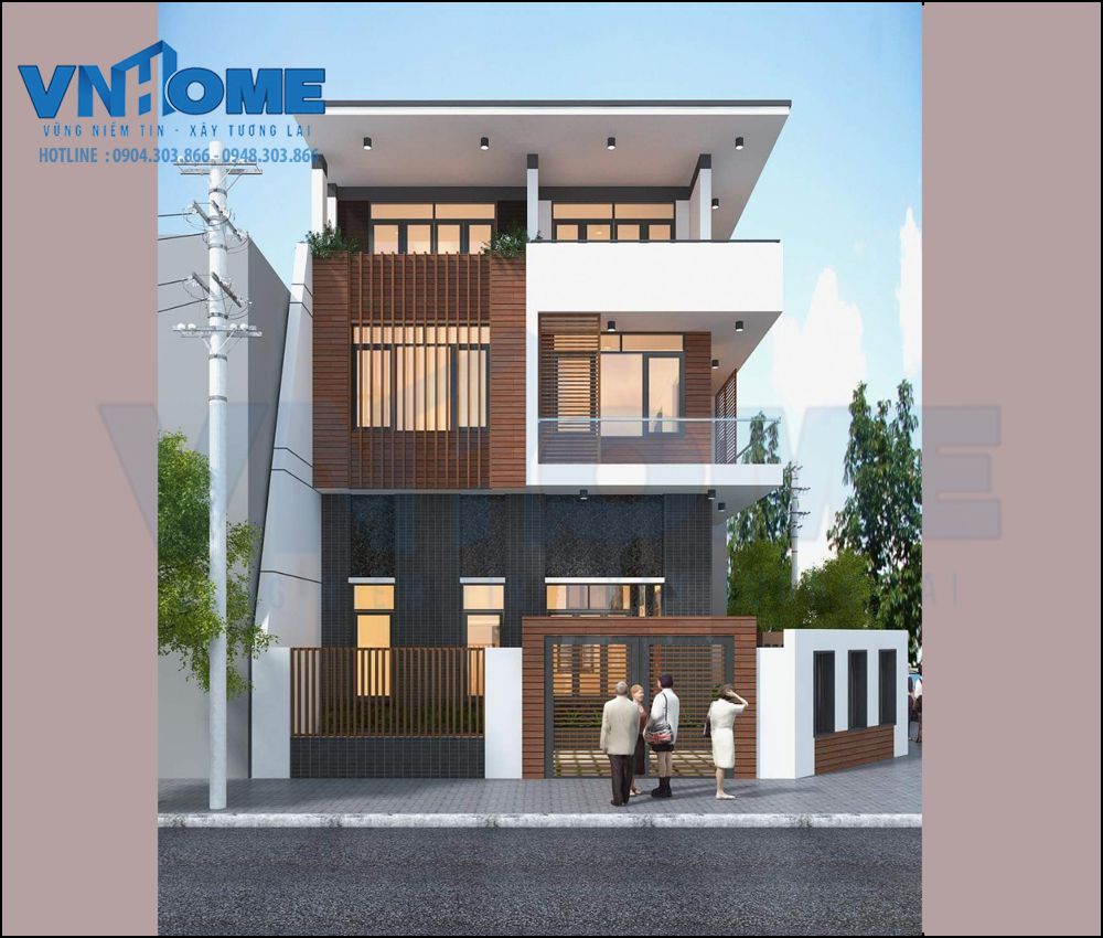 phối cảnh biệt thự tân cổ điển 