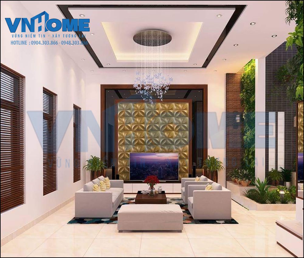 phòng khách tầng 1