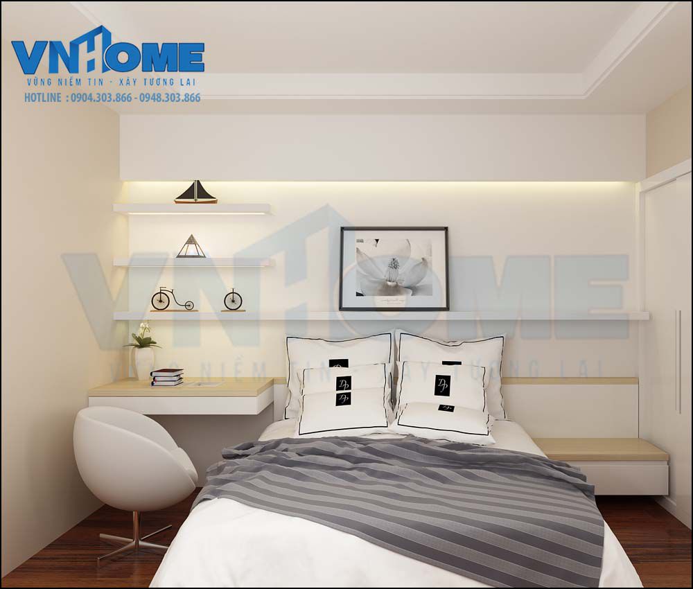 phòng ngủ cho biệt thự hiện đại