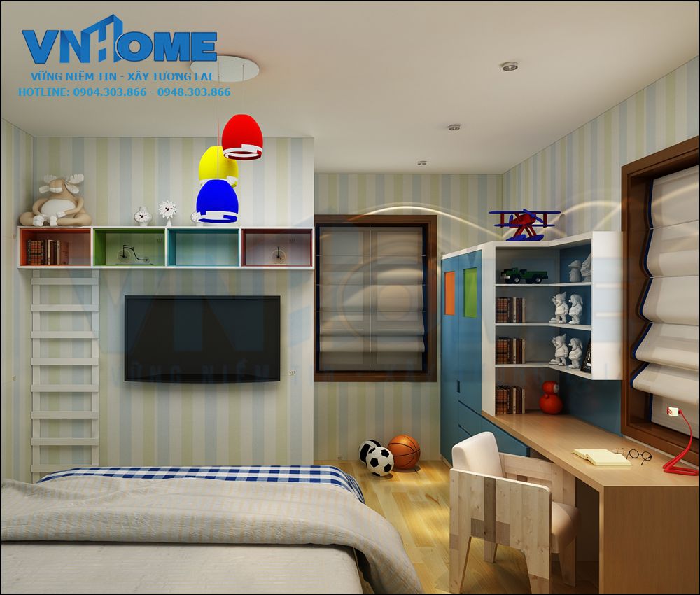 thiết kế nội thất biệt thự hiện đại 3 tầng tại Hải Phòng