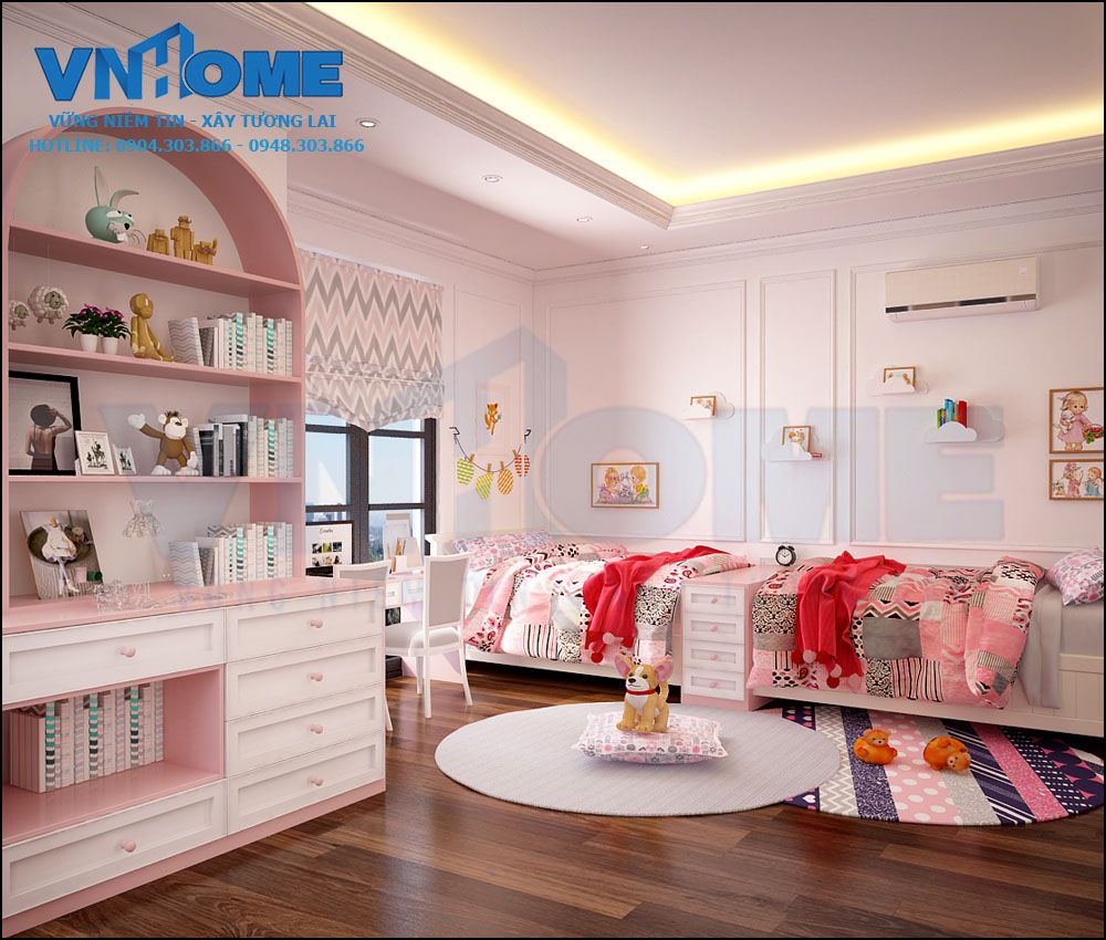 thiết kế nội thất biệt thự pháp