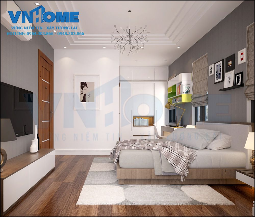thiết kế nội thất biệt thự hiện đại tại hải phòng