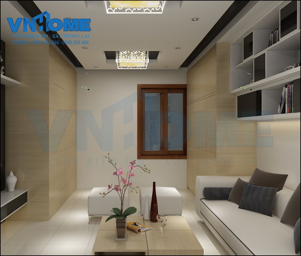 Mẫu thiết kế nội thất phòng khách hiện đại