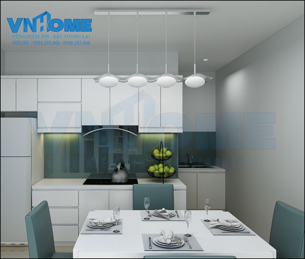 thiết kế nội thất nhà lô hiện đại 4 tầng tại Hải Phòng