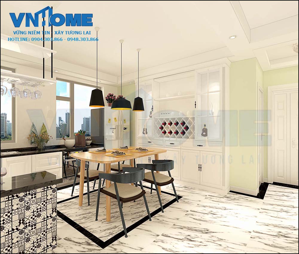 thiết kế nội thất phòng ngủ hiện đại
