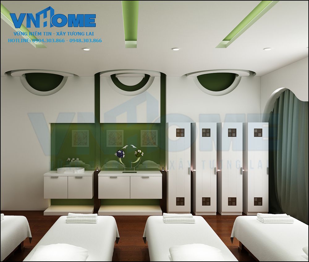 thiết kế nội thất spa