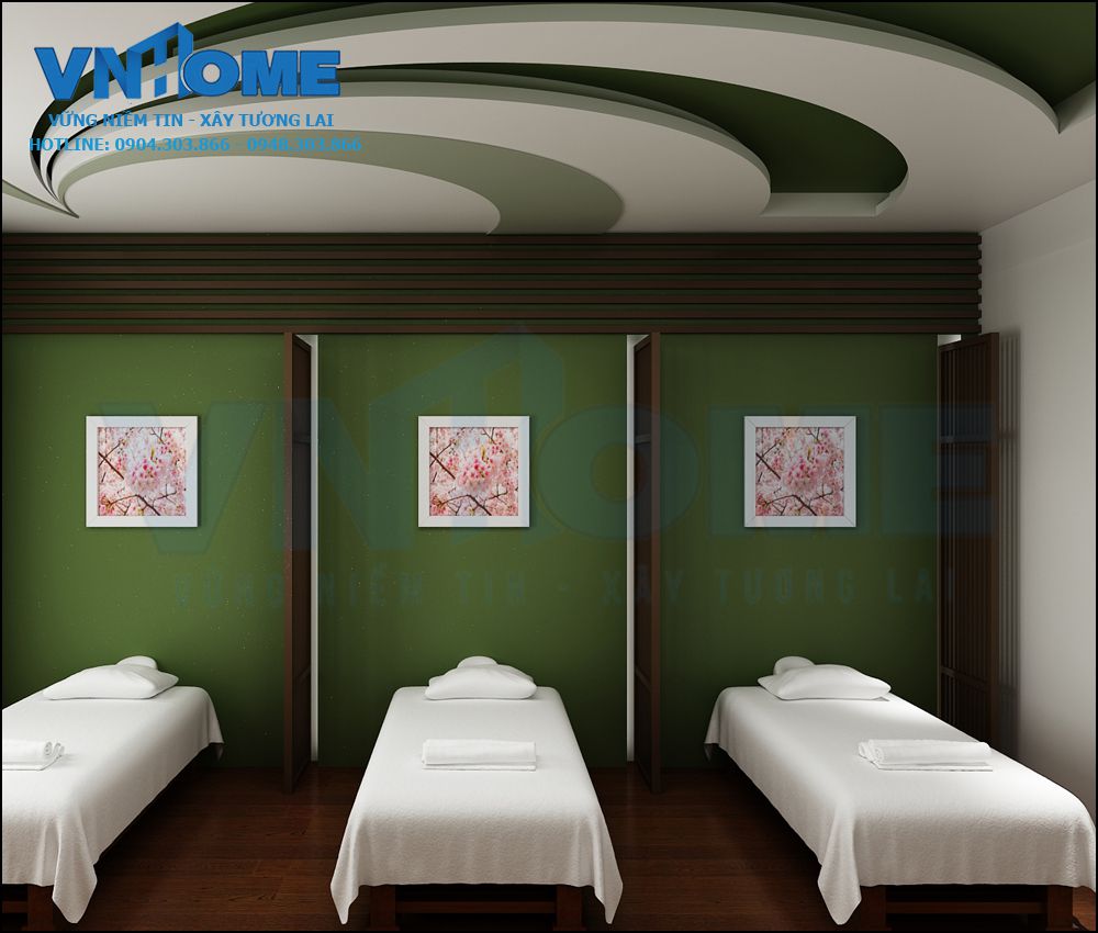 thiết kế nội thất spa