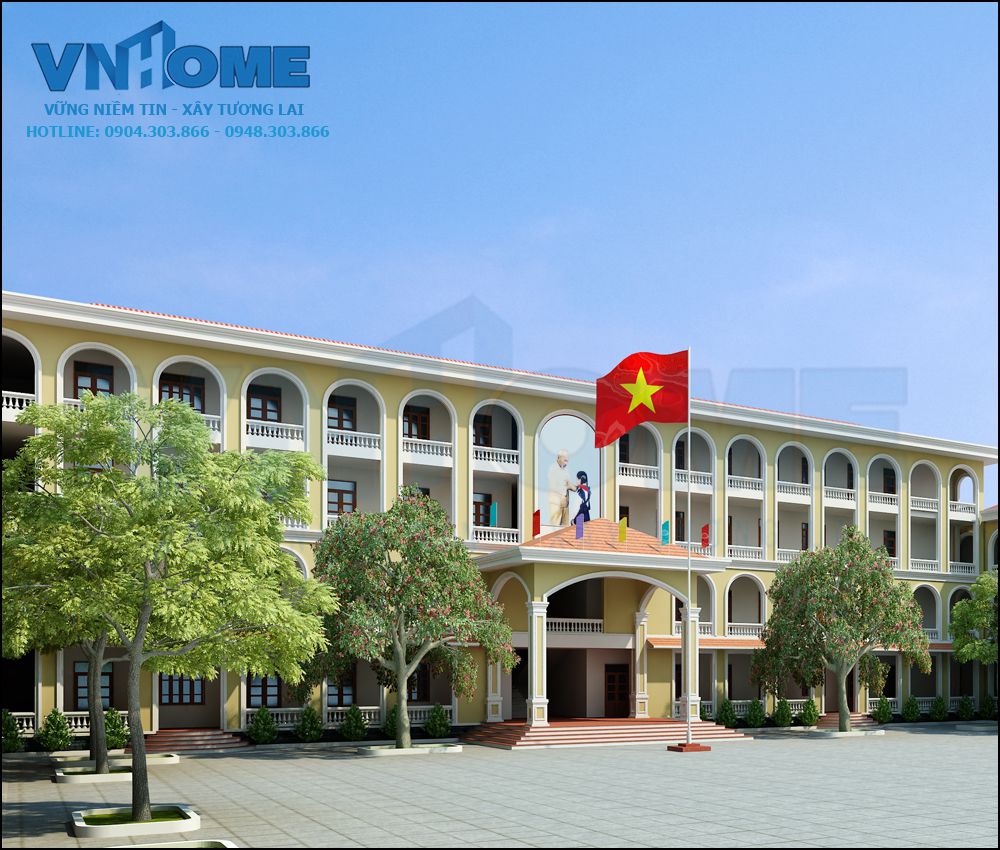 thiết kế trường học tại Hải Phòng