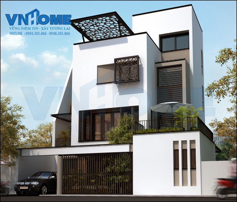 thiết kế biệt thự hiện đại tại hải phòng