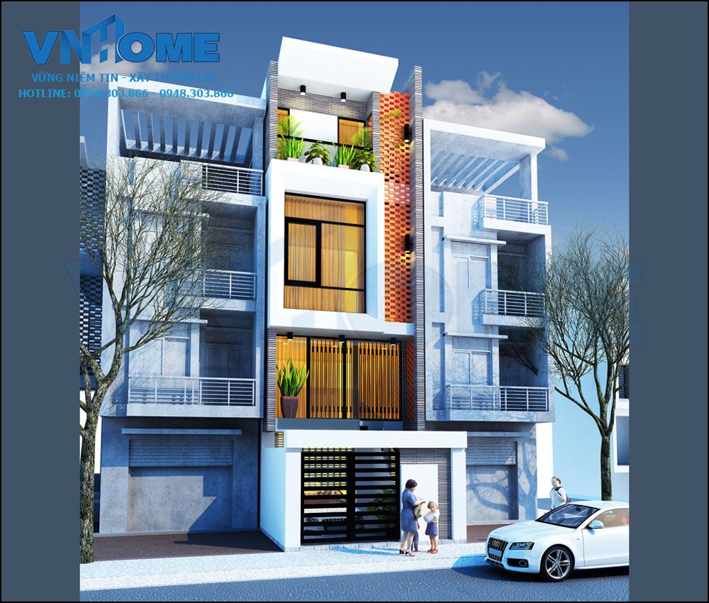 nhà lô hiện đại