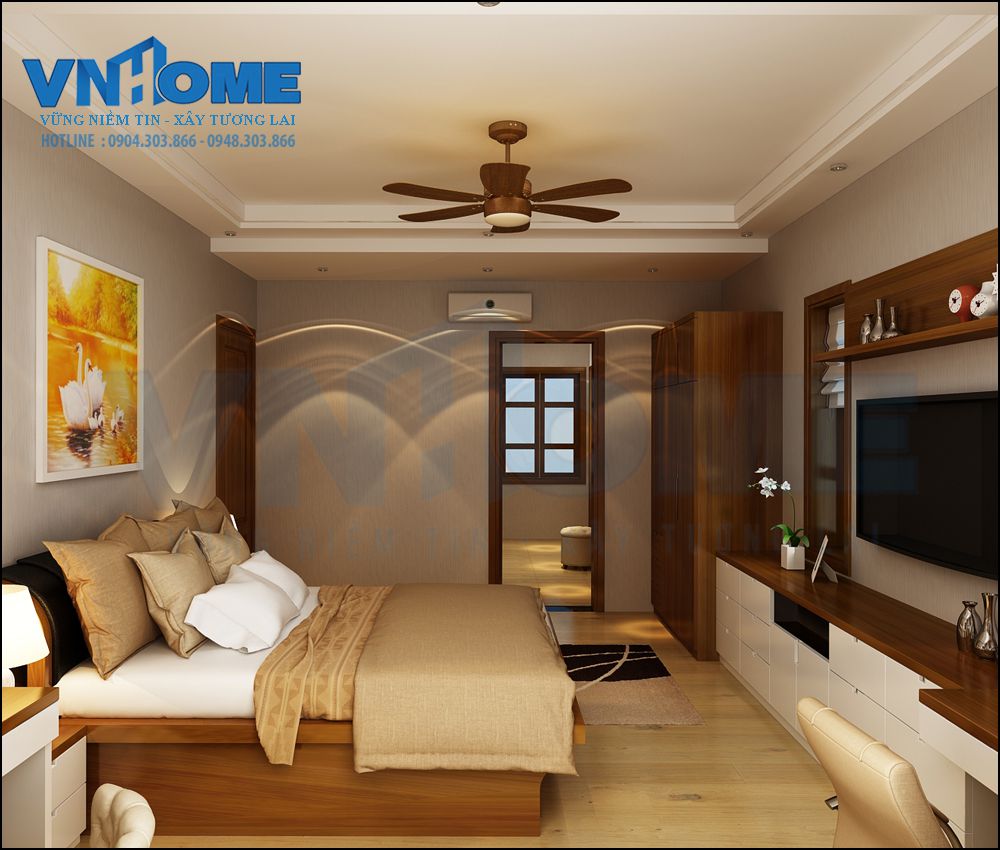 thiết kế nội thất nhà lô hiện đại 3 tầng tại Hải Phòng