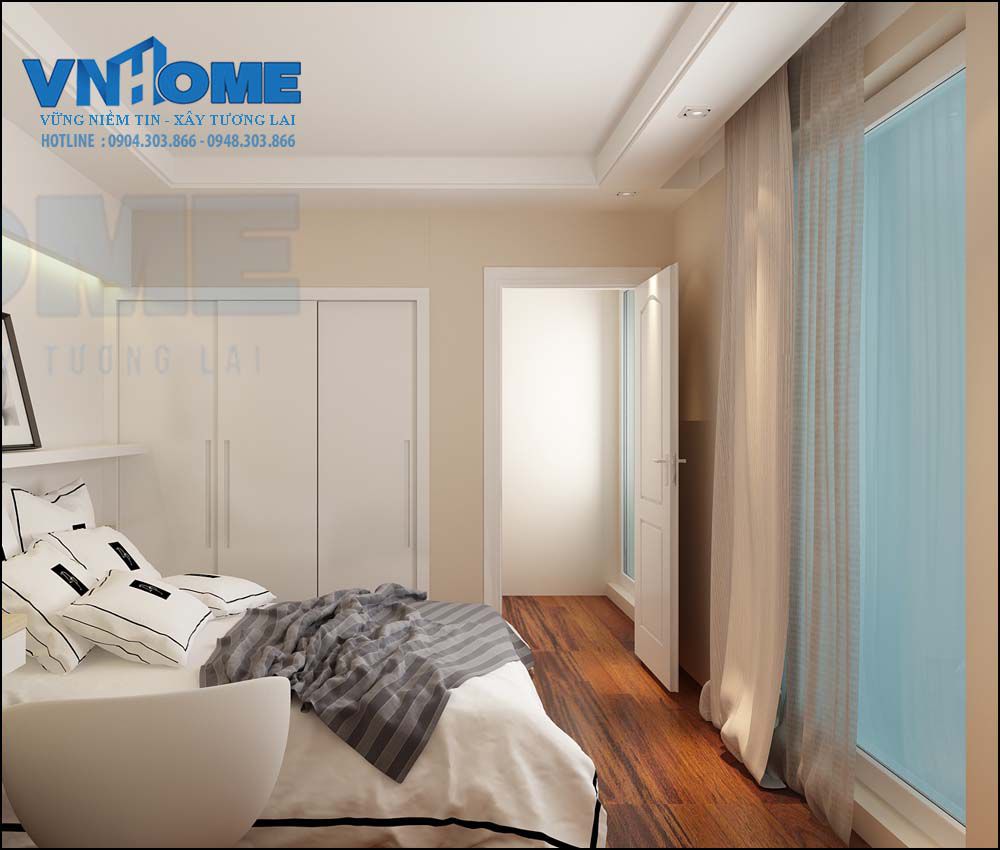 Thiết kế nội thất nhà lô hiện đại